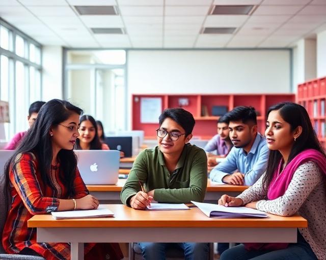 ProCom Academy - Students in modern classroom