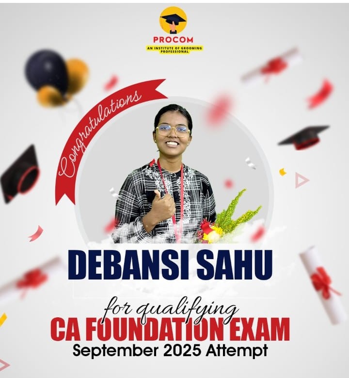 CA Foundation - Debansi Sahu